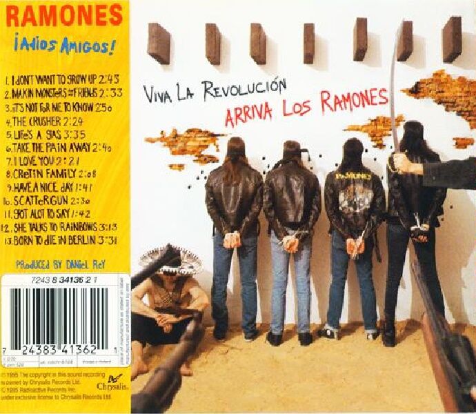 RAMONES - I ADIOS AMIGOS (CD) (1995)