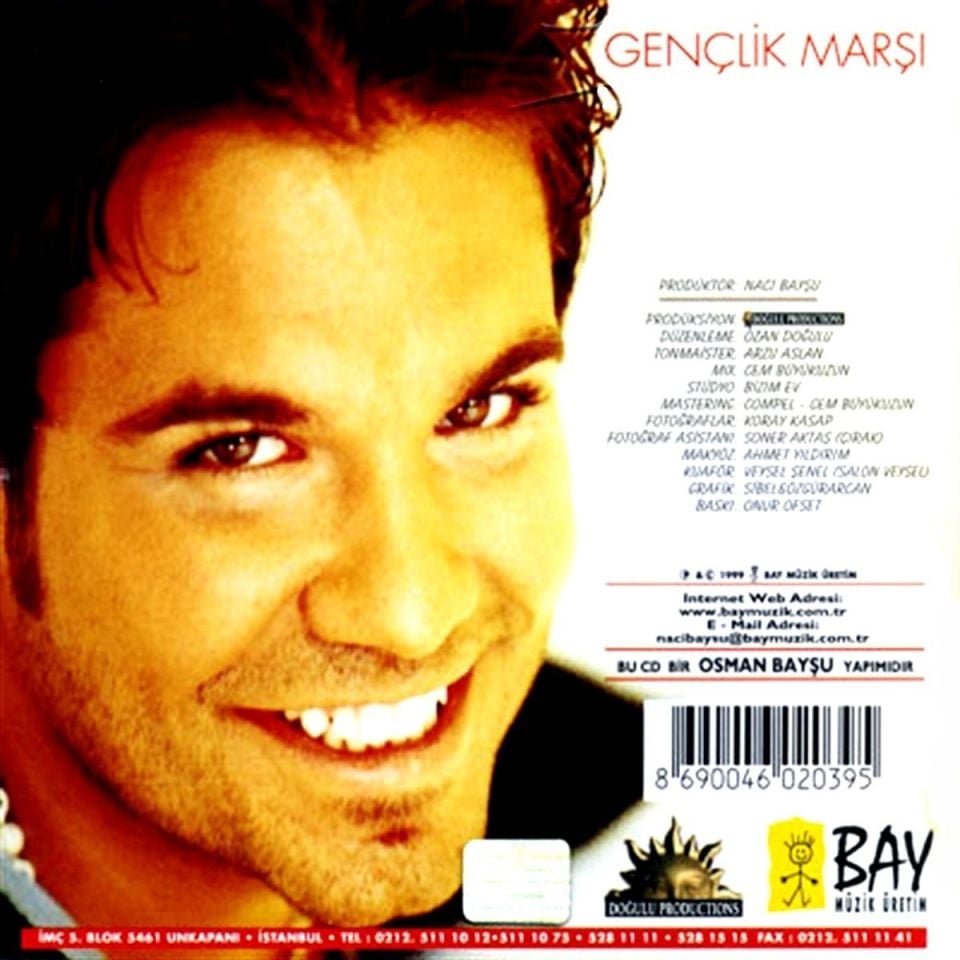 KENAN DOĞULU - GENÇLİK MARŞI (SINGLE CD) (1999)