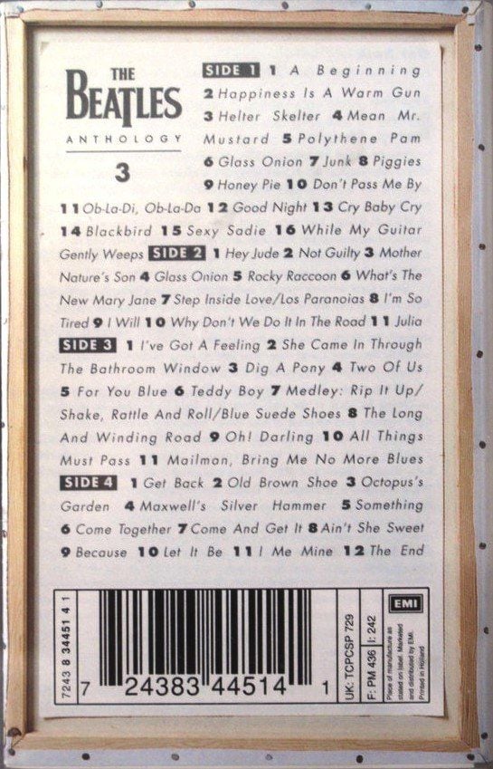 BEATLES, THE - ANTHOLOGY 3 (MC)