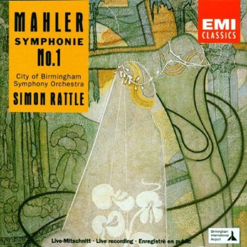 MAHLER - SYMPHONIE NO.1 CITYU OF BIRMINGHAM SIMON RATTLE (1992)