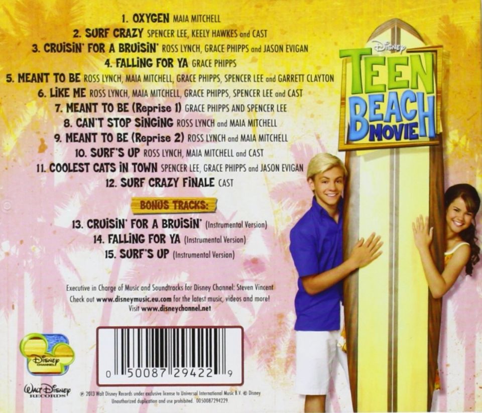 SOUNDTRACK - TEEN BEACH MOVIE