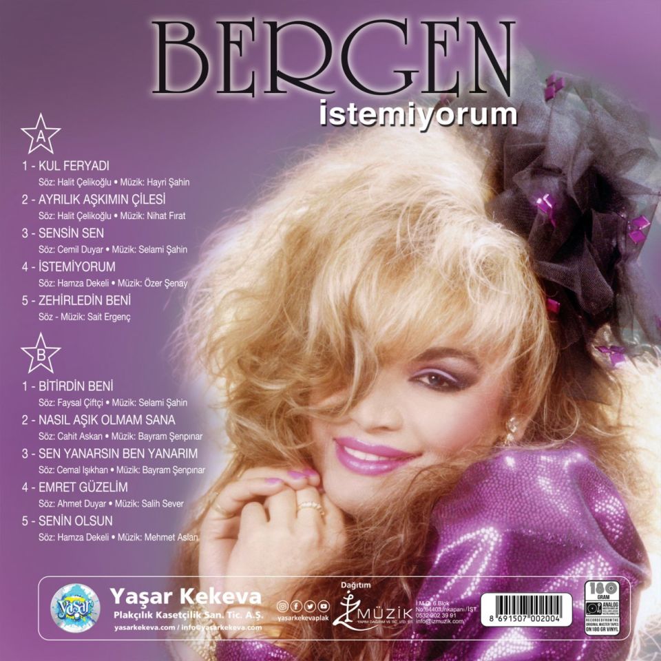 BERGEN – İSTEMİYORUM (LP)