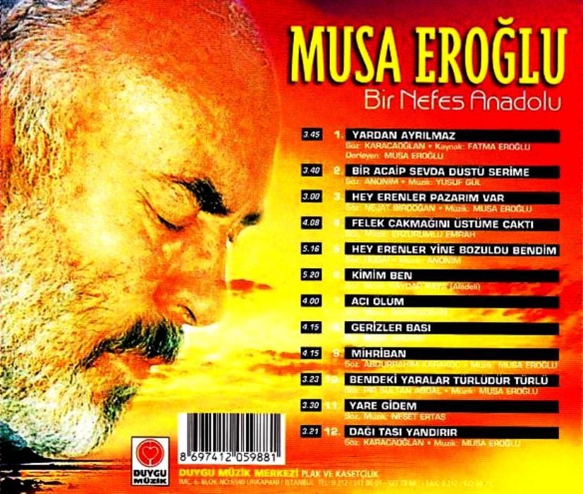 MUSA EROĞLU - BİR NEFES ANADOLU