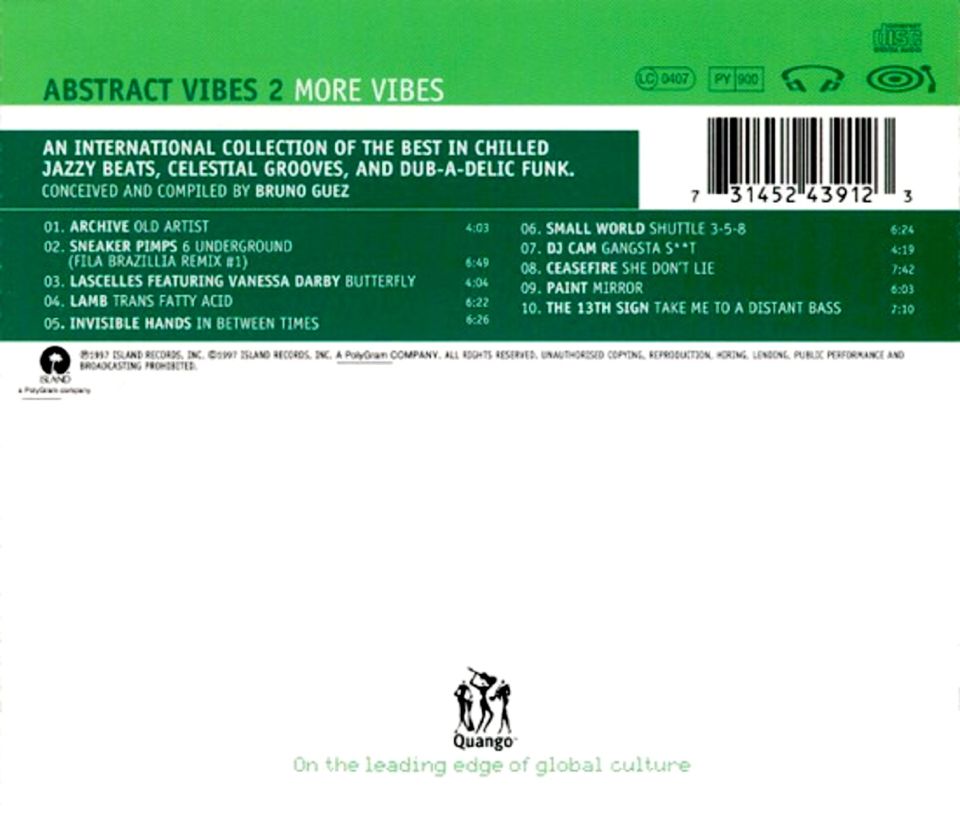 ABSTRACT VIBES 2 MORE VIBES - VARIOUS (CD) (1997)