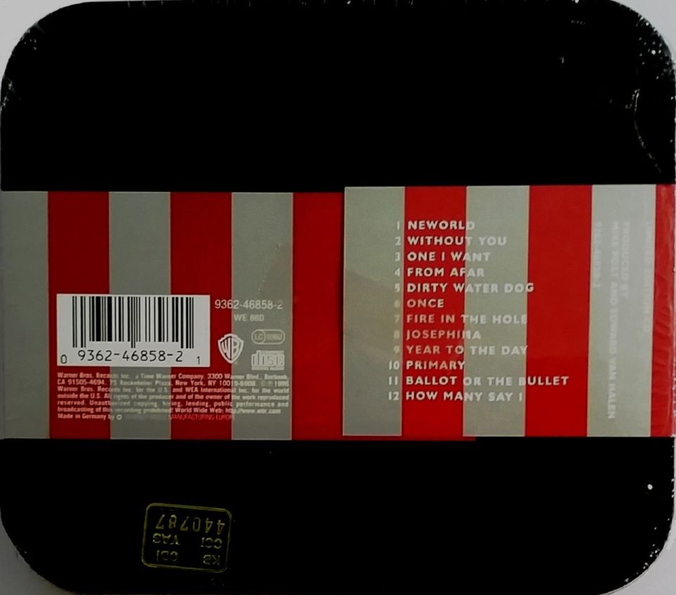 VAN HALEN - VAN HALEN 3 (METAL BOX / METAL KUTU) (CD)