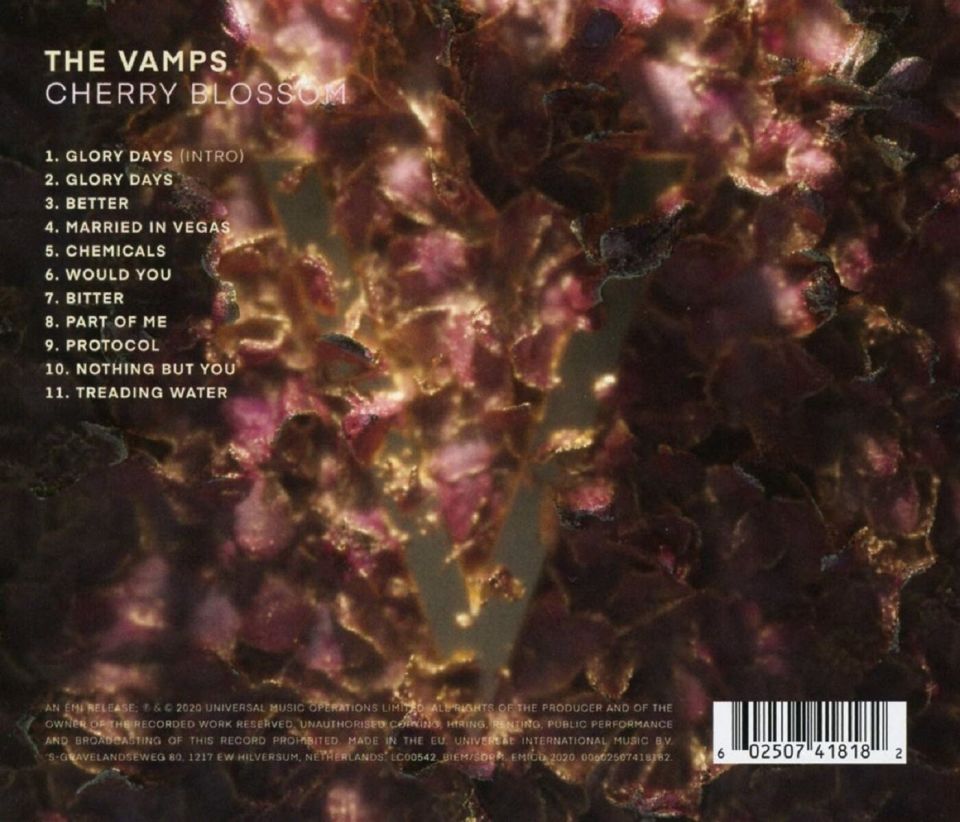 THE VAMPS - CHERRY BLOSSOM (CD)