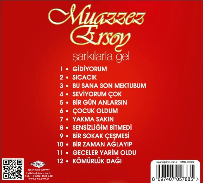 MUAZZEZ   ERSOY – ŞARKILARLA GEL