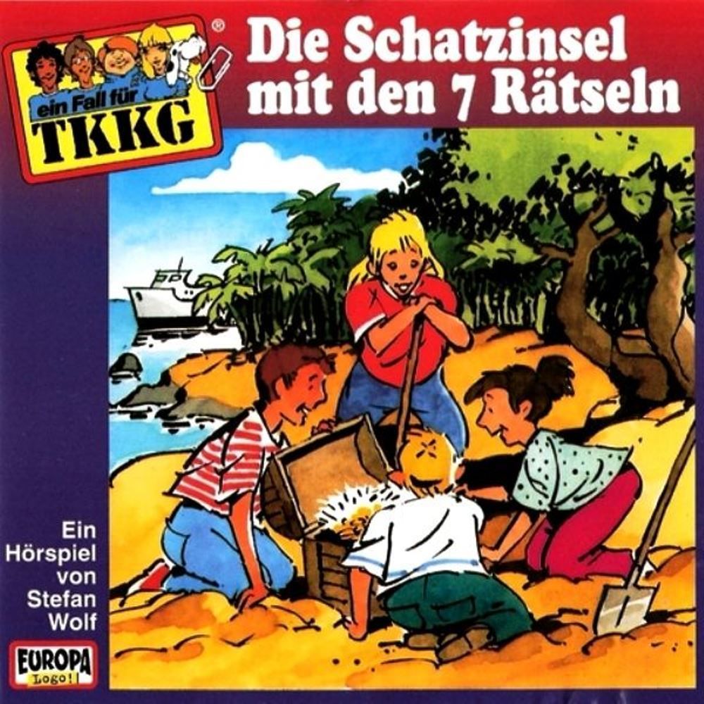 DIE SCHATZINSEL MIT DEN 7 RATSELN (CD)