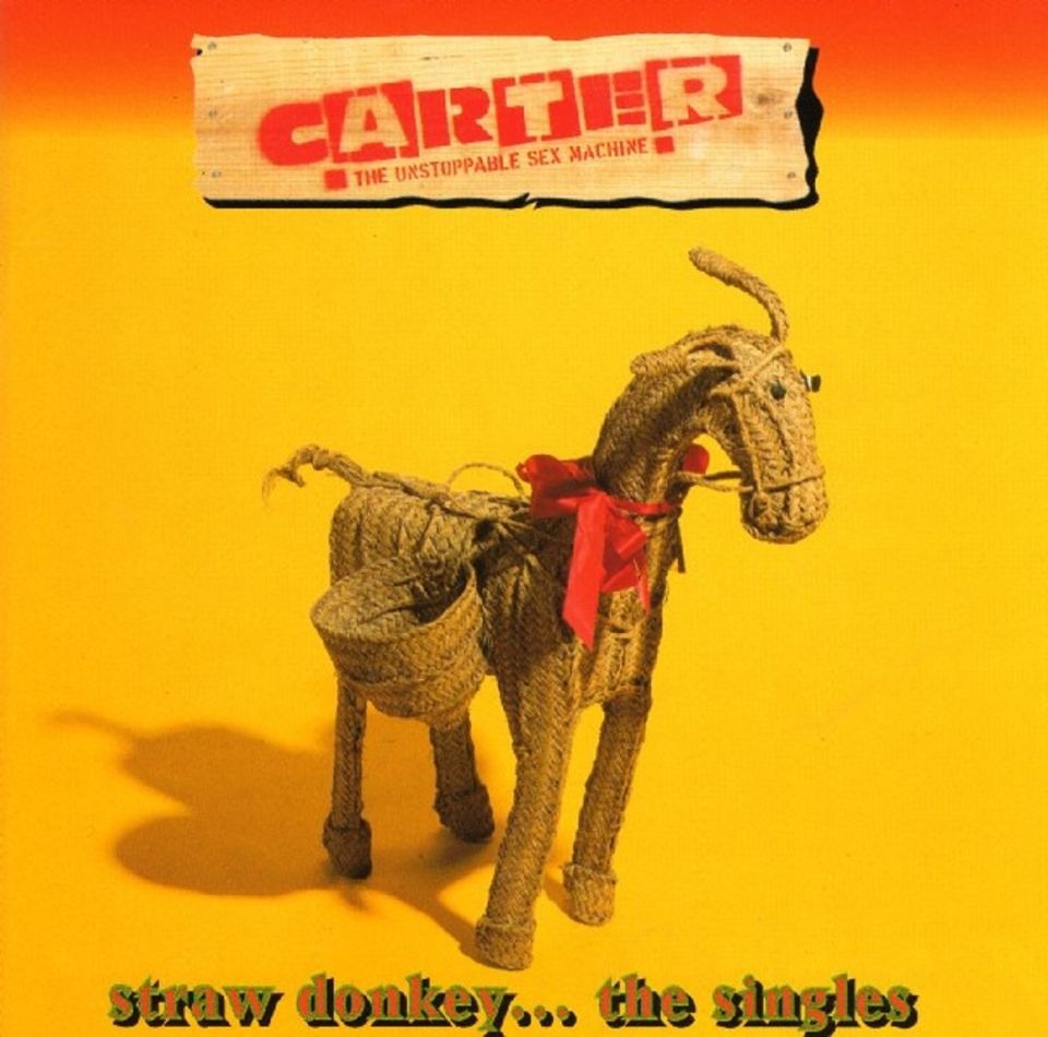 CARTER USM - STRAW DONKEY  THE SINGLES (CD) (1995)