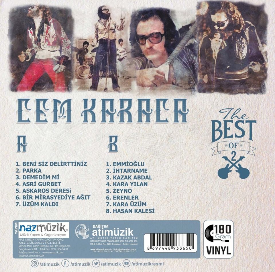 CEM KARACA - THE BEST OF 2 (LP)
