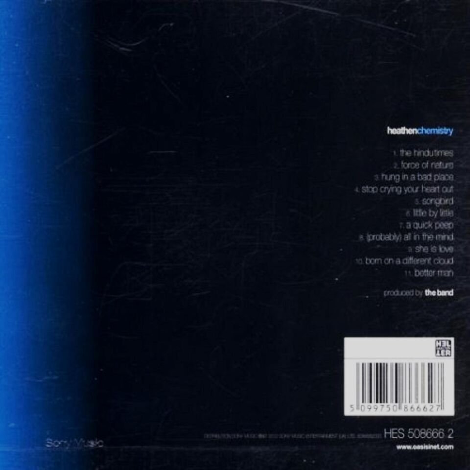 OASIS - HEATHEN CHEMISTRY