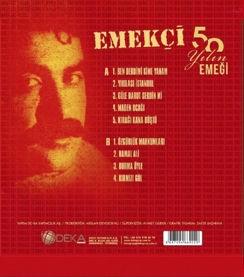 EMEKÇİ - 50 YILIN EMEĞİ (LP)