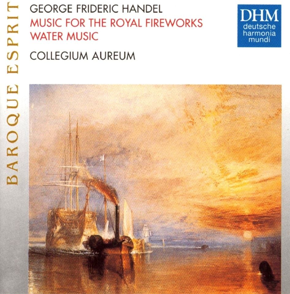HANDEL - MUSIC FOR THE ROYAL FIREWORKS  WATER MUSIC  COLLEGIUM AUREUM (CD)(1995)
