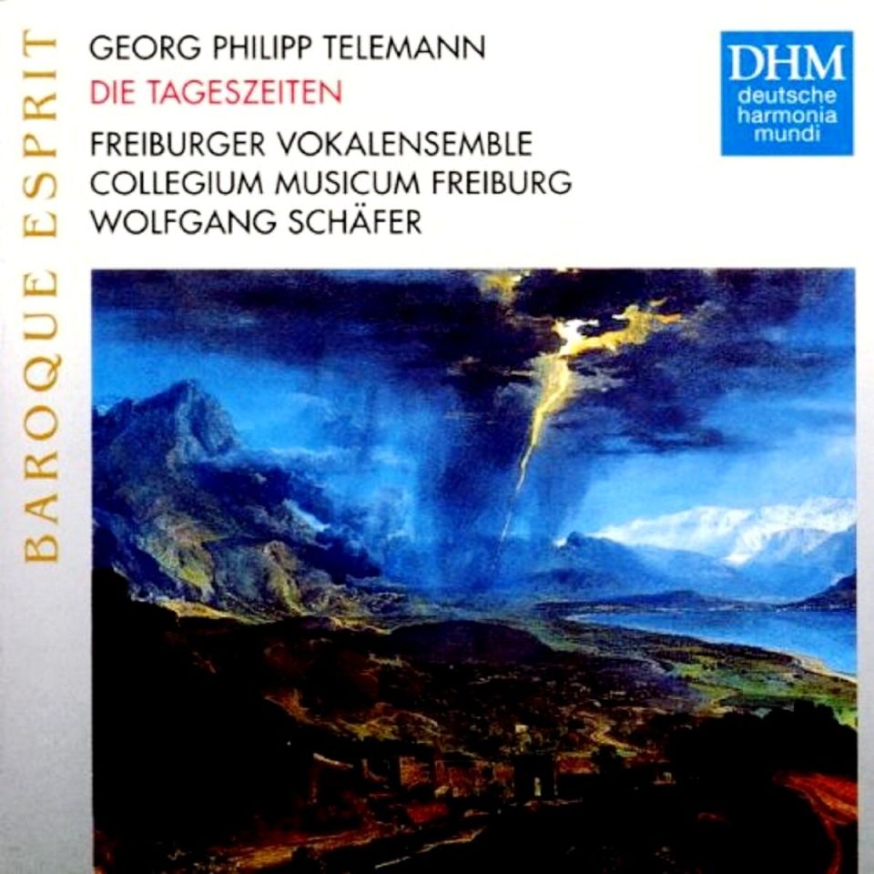 TELEMANN - DIE TAGESZEITEN (FREIBURGER VOKALENSEMBLE) (CD)(1995)