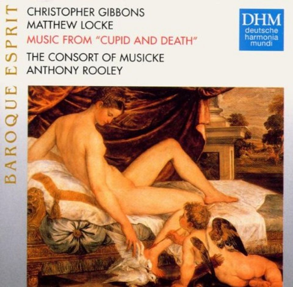 GIBBONS LOCKE - CUPID AND DEATH THE CONSORT OF MUSICKE (CD) (1995)