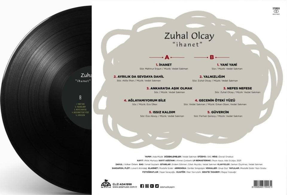 ZUHAL OLCAY - İHANET (LP)