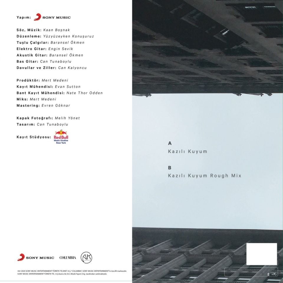 YÜZYÜZEYKEN KONUŞURUZ - KAZILI KUYUM (12'' LP)