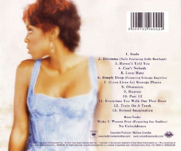 KELLY ROWLAND - SIMPLY DEEP (CD) (2003)