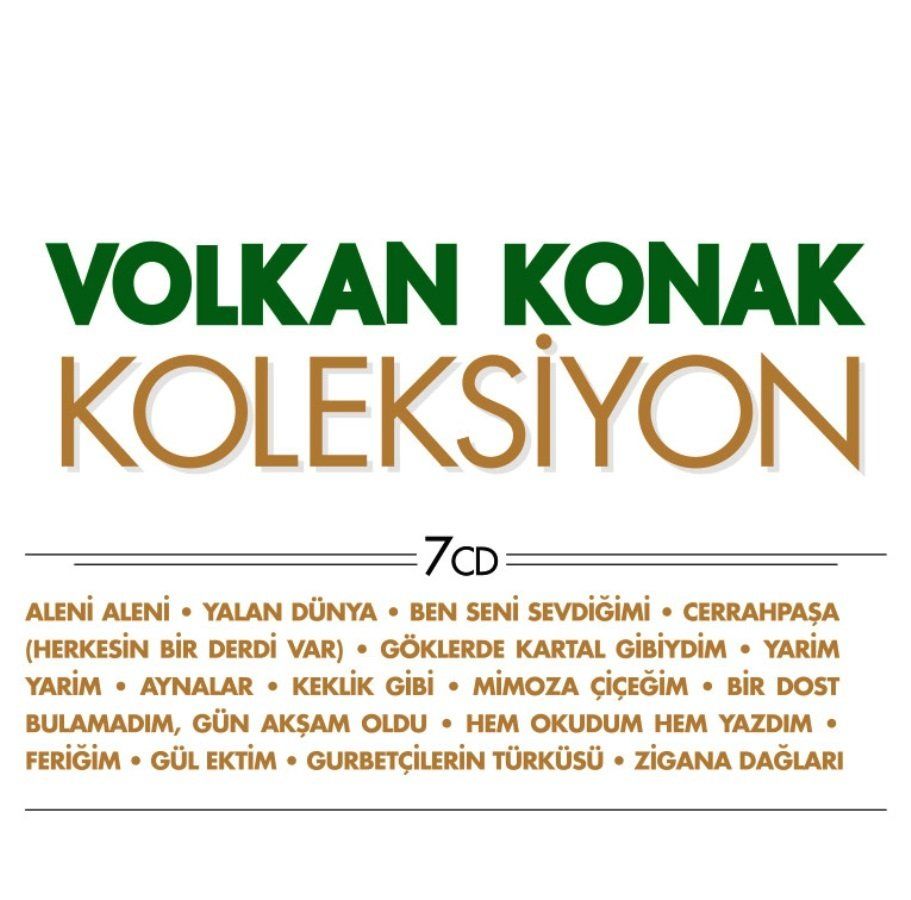 VOLKAN KONAK - KOLEKSİYON (7 CD)