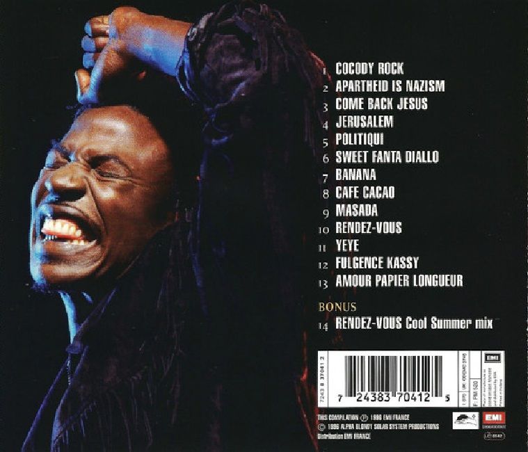 ALPHA BLONDY - THE BEST OF ALPHA BLONDY (CD) (1996)