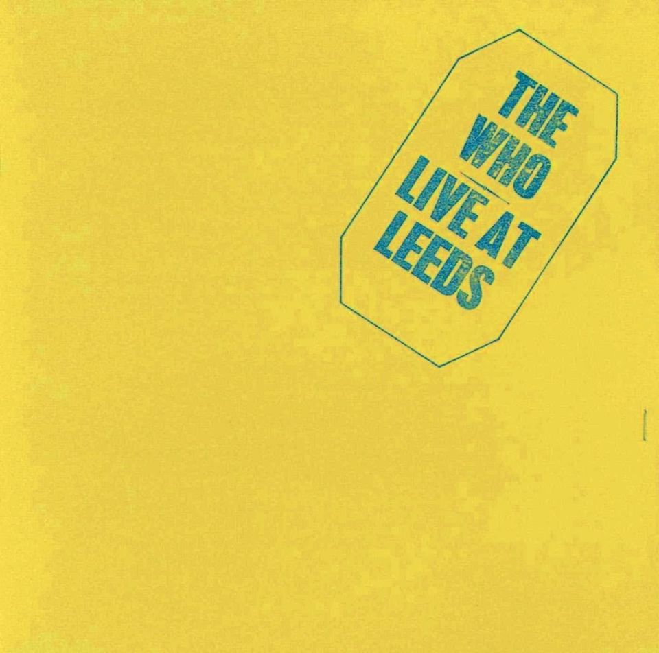THE WHO - LIVE AT LEEDS (1995) (CD)