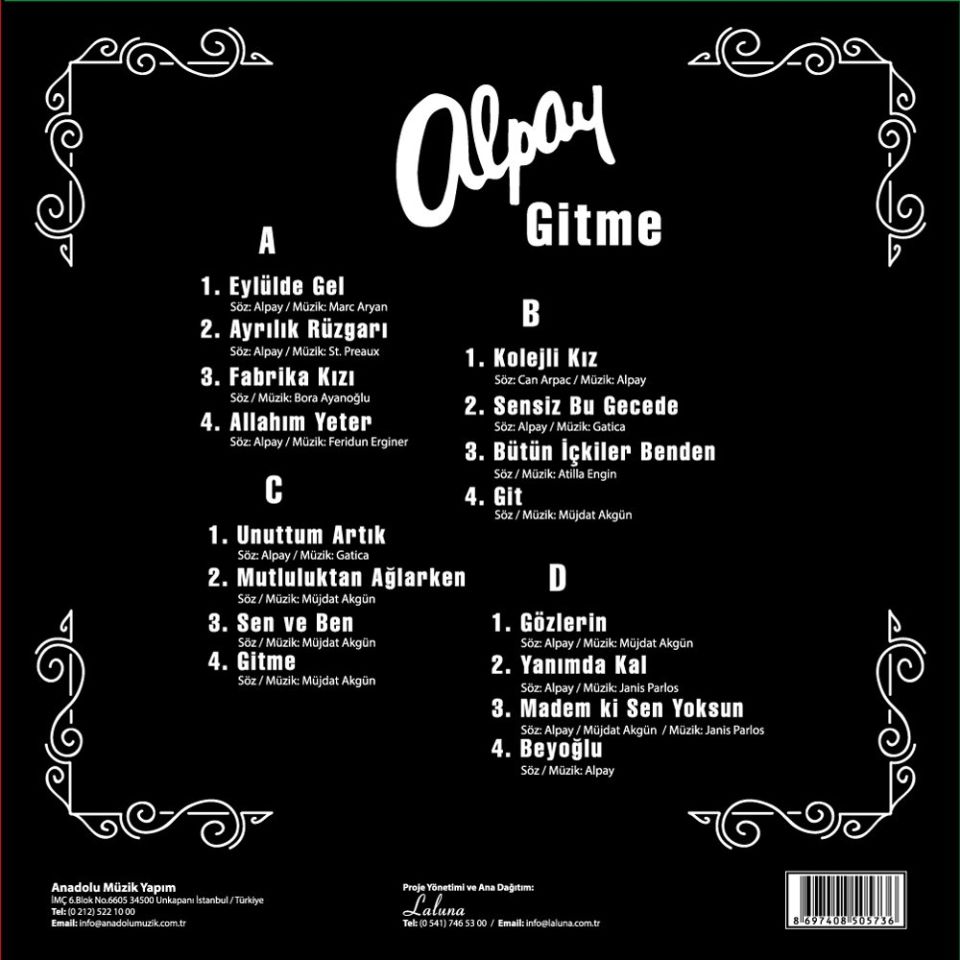 ALPAY - GİTME (LP)