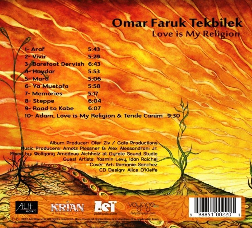 OMAR FARUK TEKBİLEK - LOVE IS MY RELIGION