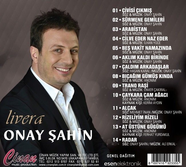 ONAY ŞAHİN - LİVERA