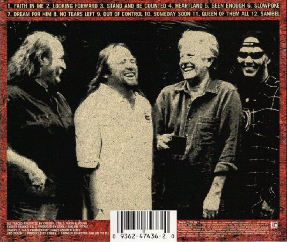CROSBY STILL AND NEIL YOUNG CSNY - LOOKING FORWARD (CD)
