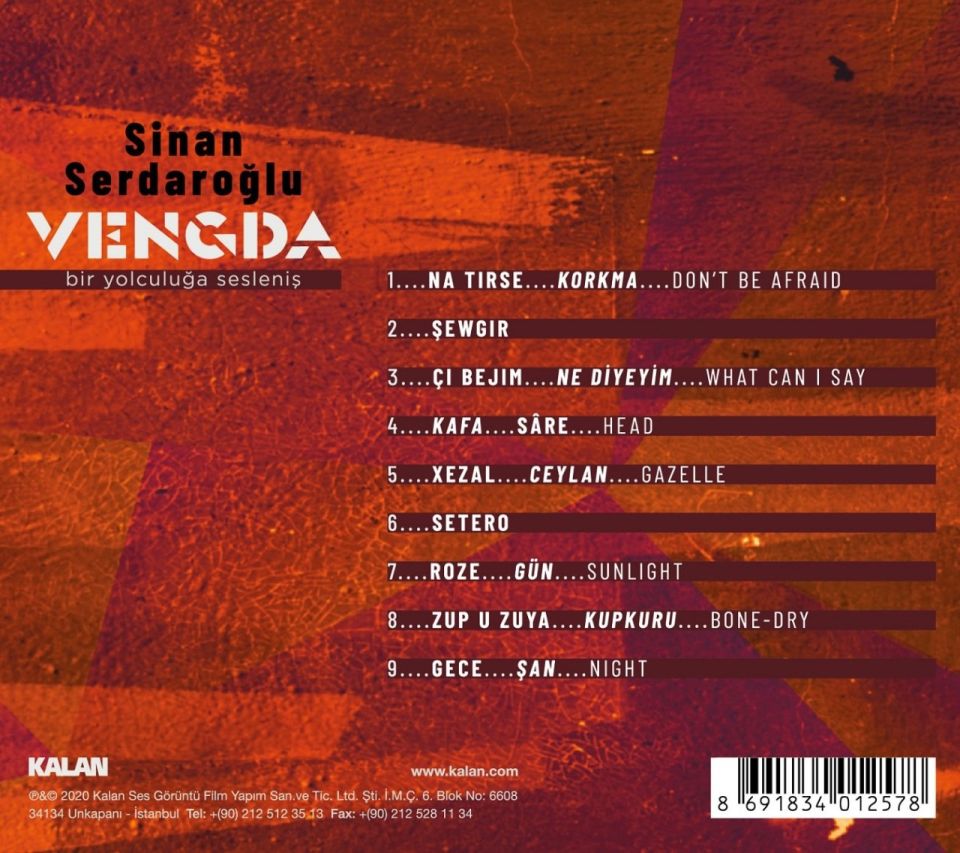 SİNAN SERDAROĞLU - VENGDA