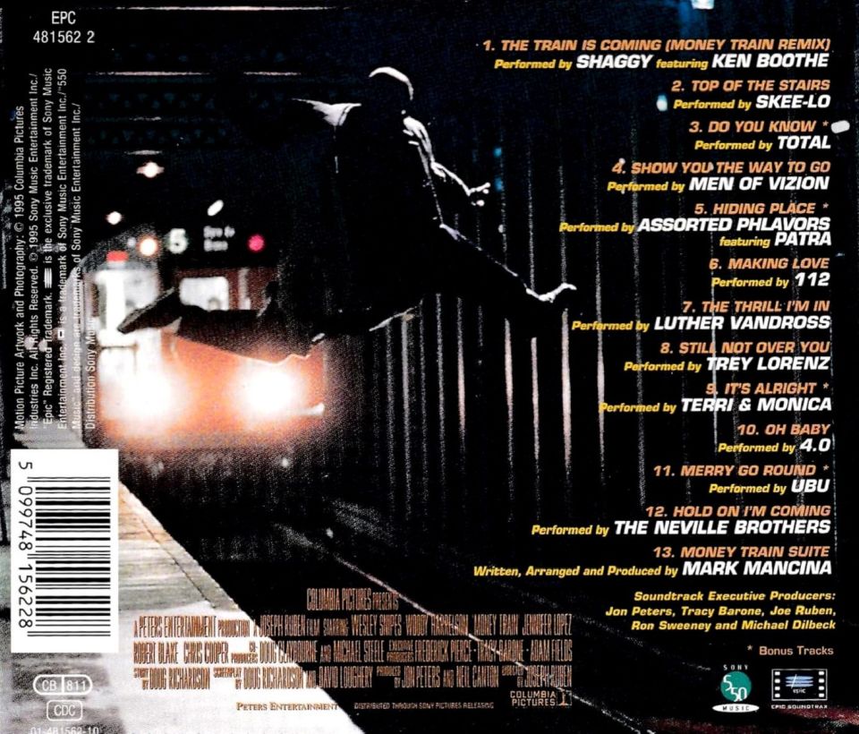 SOUNDTRACK - MONEY TRAIN (CD) (1995)