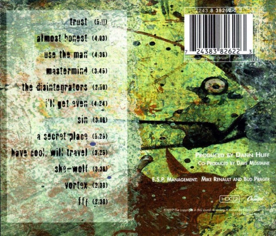 MEGADETH - CRYPTIC WRITINGS (CD) (1997)