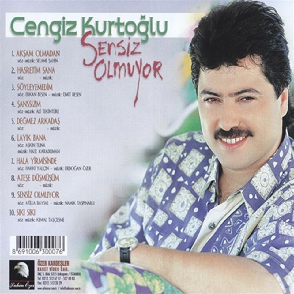 CENGİZ KURTOĞLU - SENSİZ OLMUYOR (CD) (2003)