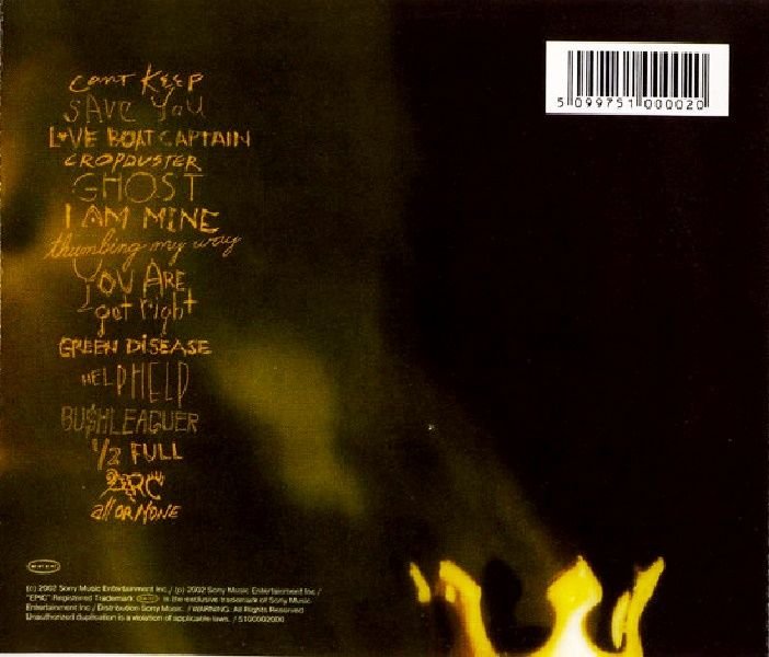 PEARL JAM - RIOT ACT (CD) (2002)