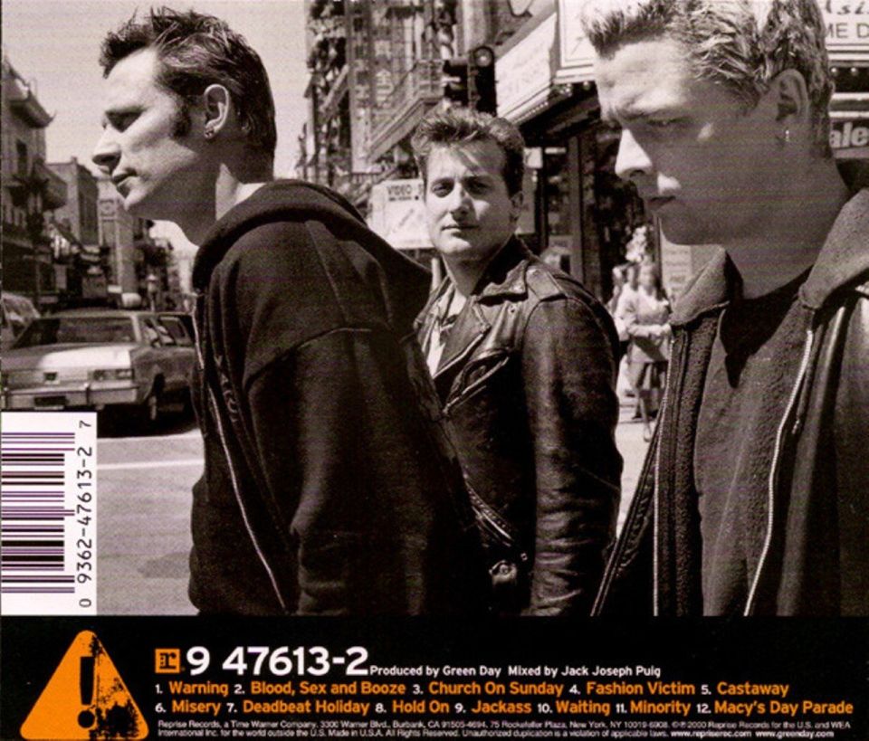 GREEN DAY - WARNING (CD)