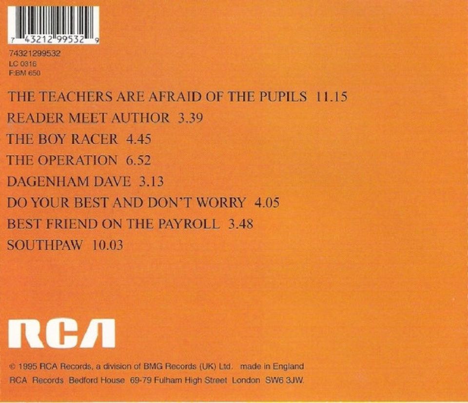 MORRISSEY - SOUTHPAW GRAMMAR (CD) (1995)