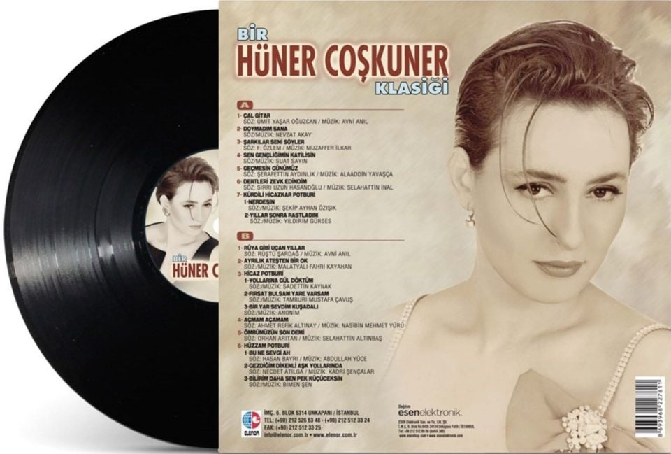 HÜNER COŞKUNER - BİR HÜNER COŞKUNER KLASİĞİ (LP)