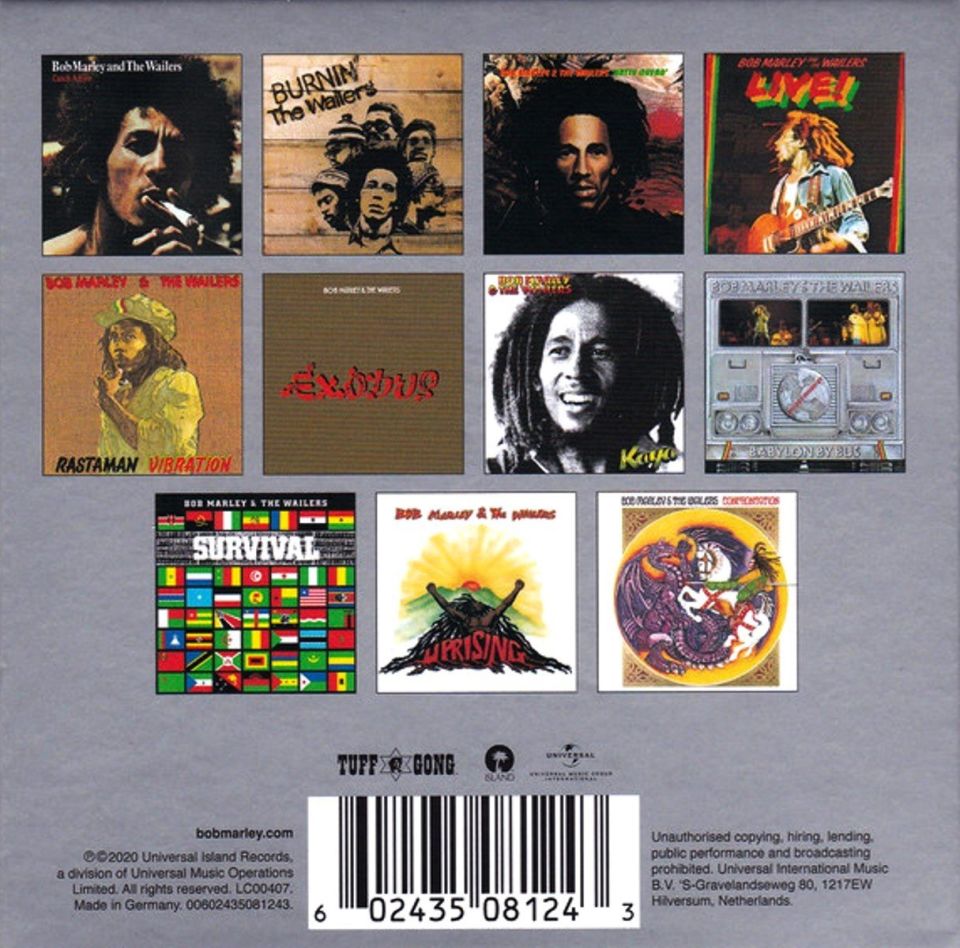 BOB MARLEY & THE WAILERS - THE COMPLETE ISLAND RECORD
