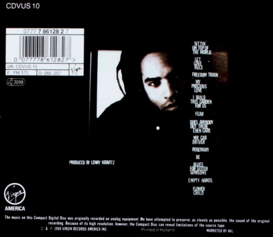 LENNY KRAVITZ - LET LOVE RULE (CD)