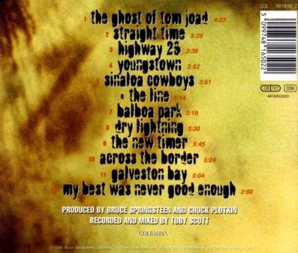 BRUCE SPRINGSTEEN - THE GHOST OF TOM JOAD