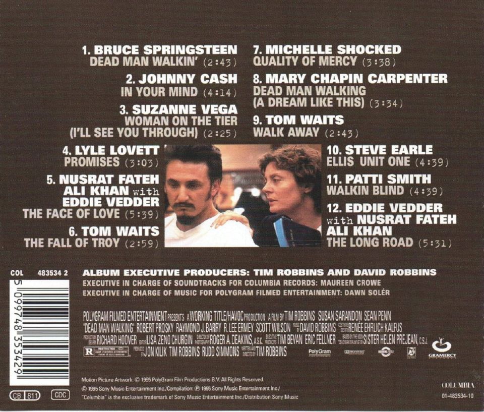 DEAD MAN WALKING - SOUNDTRACK (CD) (1995)