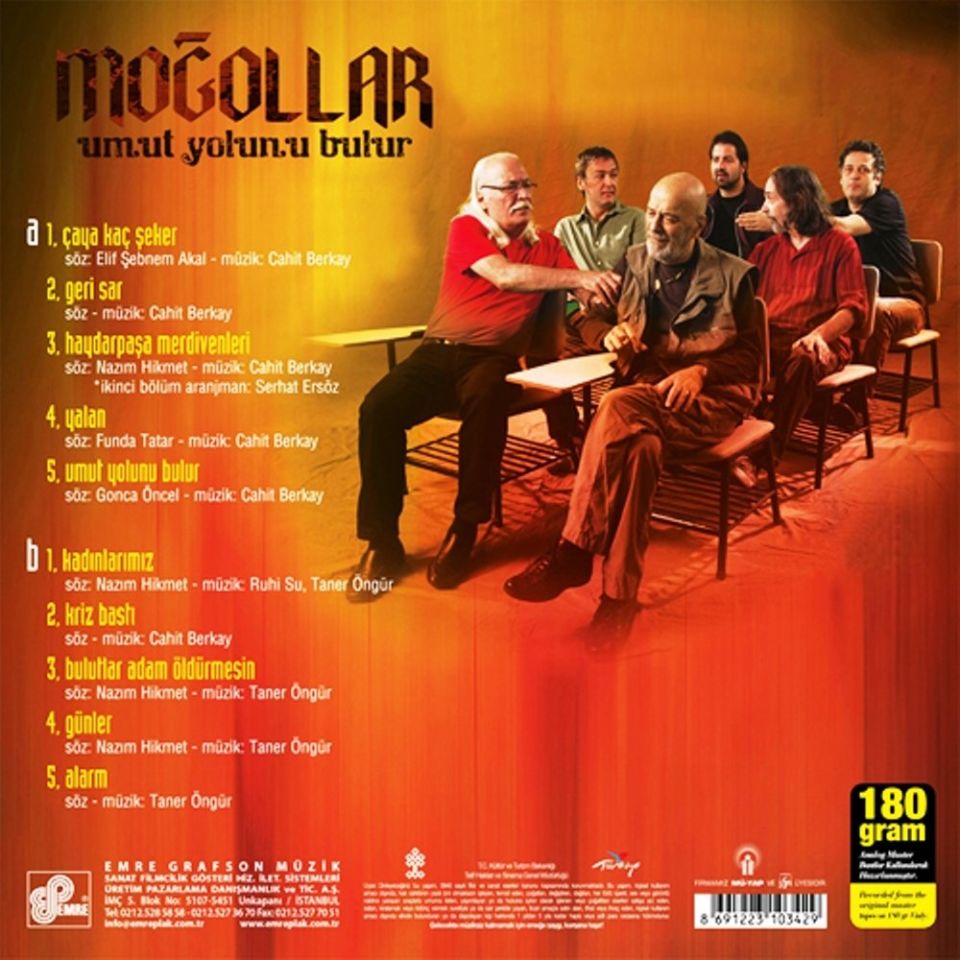 MOĞOLLAR - UMUT YOLUNU BULUR (LP)