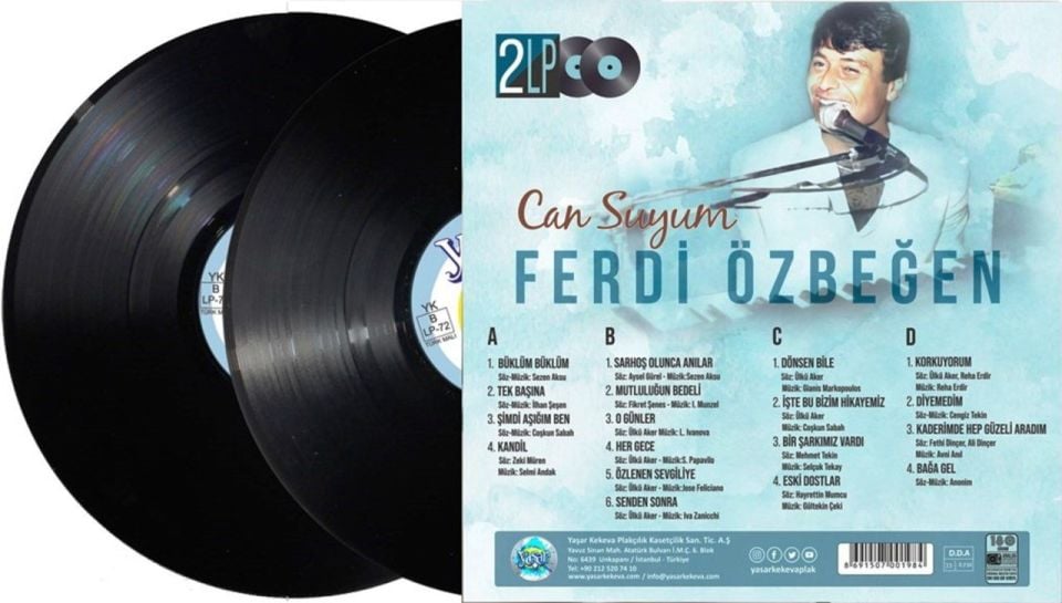 FERDİ ÖZBEĞEN - CAN SUYUM (2 LP)
