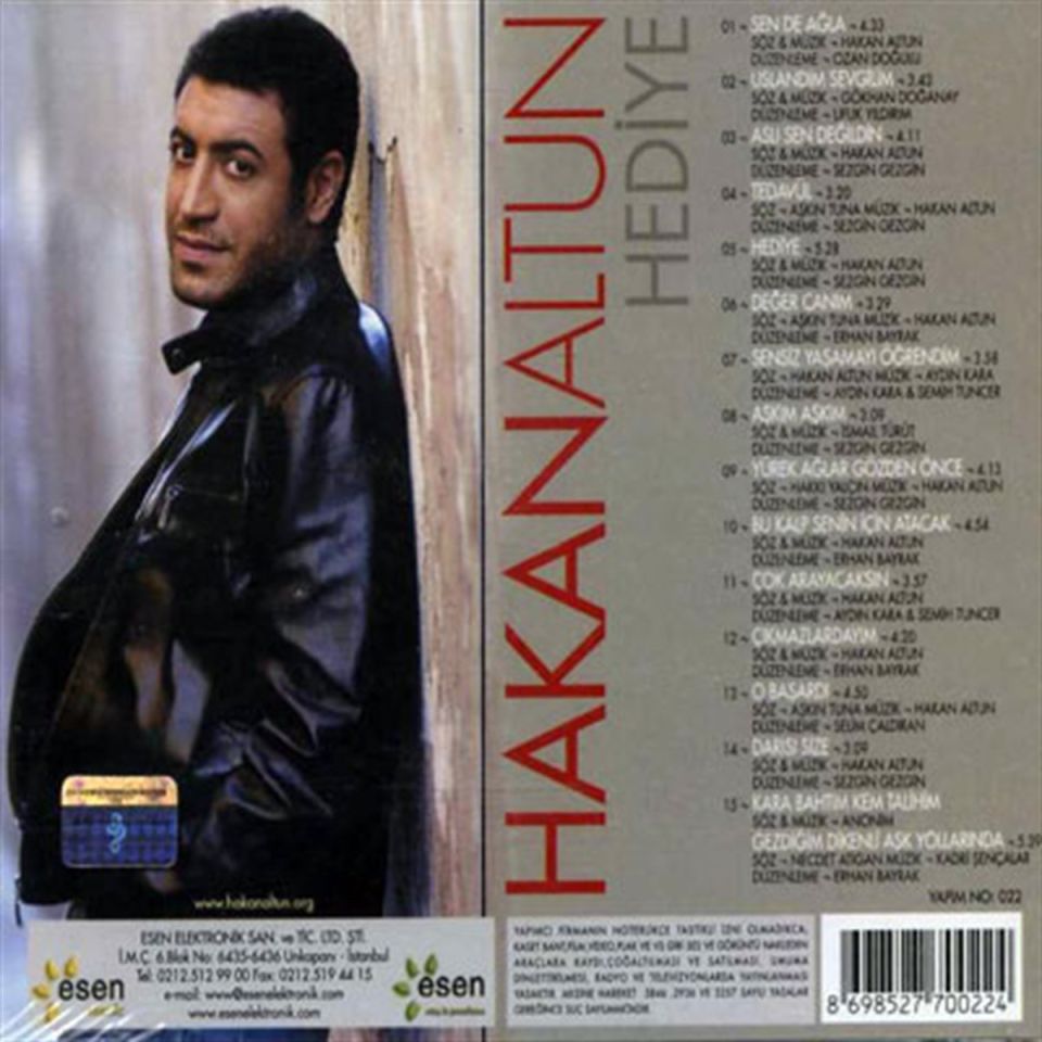 HAKAN ALTUN - HEDİYE (CD) (2004)