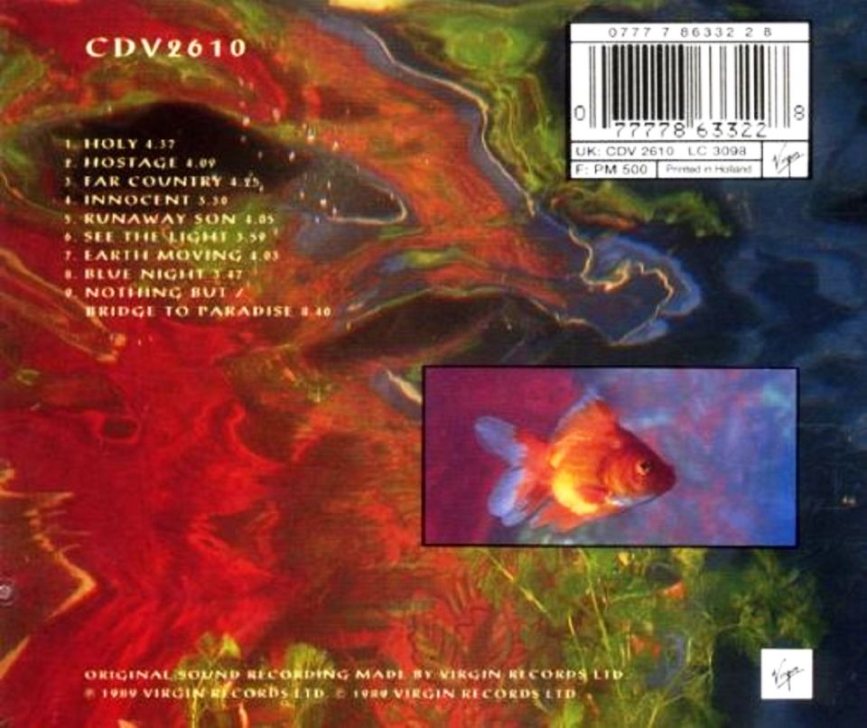 MIKE OLDFIELD - EARTH MOVING (CD) (1989)