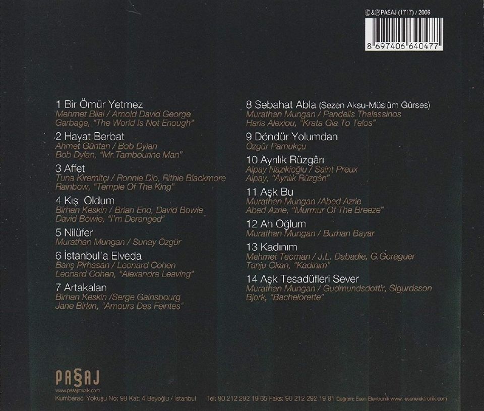 MÜSLÜM GÜRSES - AŞK TESADÜFLERİ SEVER (CD)