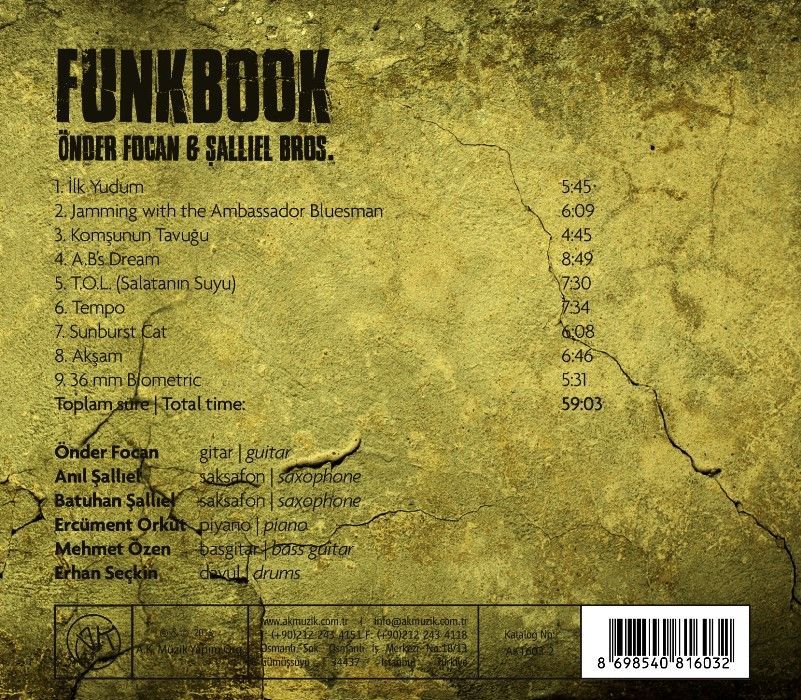ÖNDER FOCAN & ŞALLIEL BROS. - FUNKBOOK