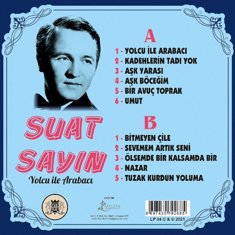 SUAT SAYIN - YOLCU İLE ARABACI (LP)