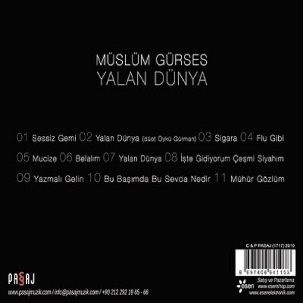 MÜSLÜM GÜRSES - YALAN DÜNYA (CD)