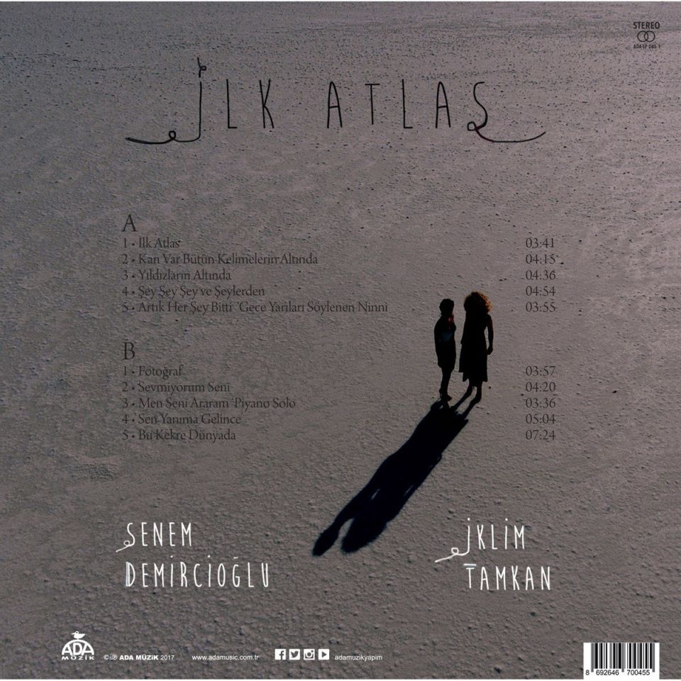 SENEM DEMİRCİOĞLU & İKLİM TAMKAN - İLK ATLAS (LP)